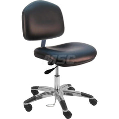 Task Chair: Vinyl, Black