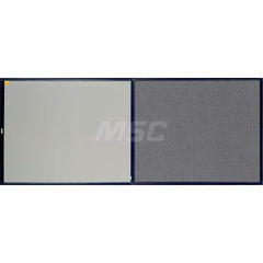Clean Room Matting; Surface Material: Solution Dyed PET; Thickness (Inch): 3/8; Layers per Mat: 1; Color: Gray; Base Material: SBR Rubber; Surface Pattern: Raised Waffle; Standards: ASTM C1028-29; Flammability Standard DOC-FF1-70; PSC Code: 7220
