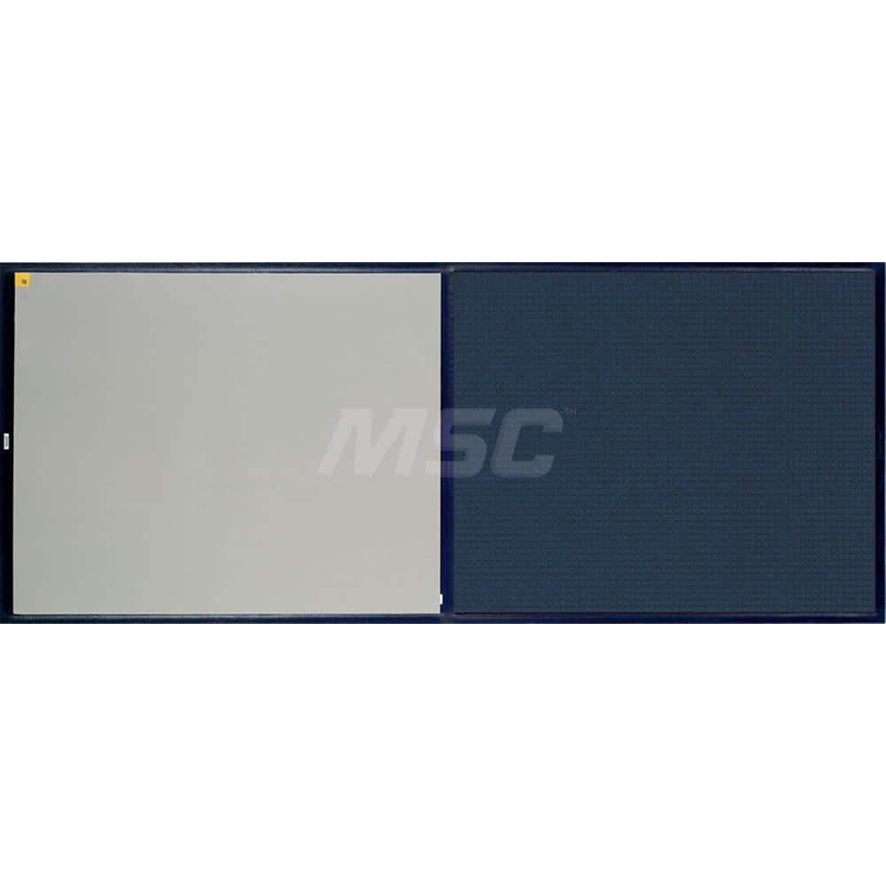 Clean Room Matting; Surface Material: Solution Dyed PET; Thickness (Inch): 3/8; Layers per Mat: 1; Color: Charcoal; Base Material: SBR Rubber; Surface Pattern: Raised Waffle; Standards: ASTM C1028-29; Flammability Standard DOC-FF1-70; PSC Code: 7220