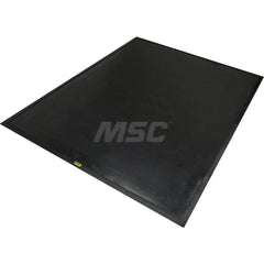 Clean Room Matting; Surface Material: SBR Rubber; Layers per Mat: 1; Color: Black; Base Material: Rubber; Surface Pattern: Smooth; PSC Code: 7220