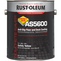 5600 Acrylic Urethane Safety Yellow Concrete Saver - Exact Industrial Supply