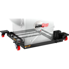 Table Saw Accessories; Product Type: Mobile Base; Additional Information: Four 360 ™ casters allow the saw to easily move in any direction; Hydraulic piston assist lift; High performance full ball bearing casters; Three quick pumps of the foot petal raise