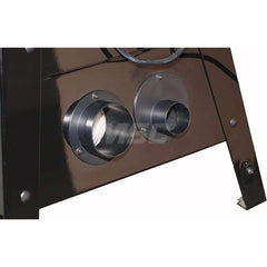 Table Saw Accessories; Product Type: Dust Collection Panel; Additional Information: 2.5 ™ and 4 ™ ports fit most dust collection systems; Easy-to-use clamps make redirecting the internal tube a breeze; Quick and easy to install; Machine Compatibility: Saw