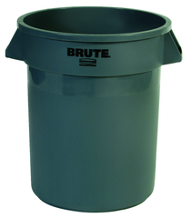 Brute - 20 Gallon Round Container --Â Double-ribbed base - Exact Industrial Supply
