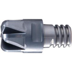 Corner Radius & Corner Chamfer End Mill Heads; Connection Type: PXRE; Centercutting: Yes; Minimum Helix Angle: 45; Maximum Helix Angle: 45; Flute Type: Straight; Material Grade: XP6305; Series: 78PXRE; Number Of Flutes: 4; Overall Length: 0.49