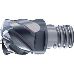 Corner Radius & Corner Chamfer End Mill Heads; Connection Type: PXHF-AM; Centercutting: Yes; Minimum Helix Angle: 45; Maximum Helix Angle: 45; Flute Type: Helical; Material Grade: XP6703; Series: 78PXHF-AM; Number Of Flutes: 6; Overall Length: 14.40