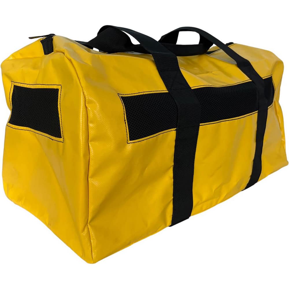 Tool Bags & Tool Totes; Closure Type: Zipper; Material: Vinyl; Nylon; Overall Width: 24; Overall Depth: 12 in; Overall Height: 12 in; Color: Yellow; Insulated: No; Features: Mesh Panels; Water resistant; Number Of Pockets: 1.000