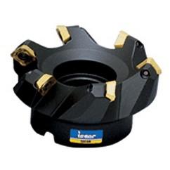 45° SH & Arbor Mnt Face Mill - F45ST-D5.00-1.50; 5" Dia - Exact Industrial Supply