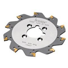 TGSF80-2-22KR SLOT MILLING CUTTERS - Exact Industrial Supply