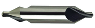 6.3mm x 80mm OAL 60° HSS Center Drill-Bright Form A - Exact Industrial Supply