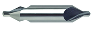 2.5mm x 50mm OAL 60° HSS LH Center Drill-Bright Form A - Exact Industrial Supply