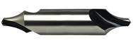 3.15mm x 56mm OAL 60° HSS Center Drill-Bright Form R - Exact Industrial Supply