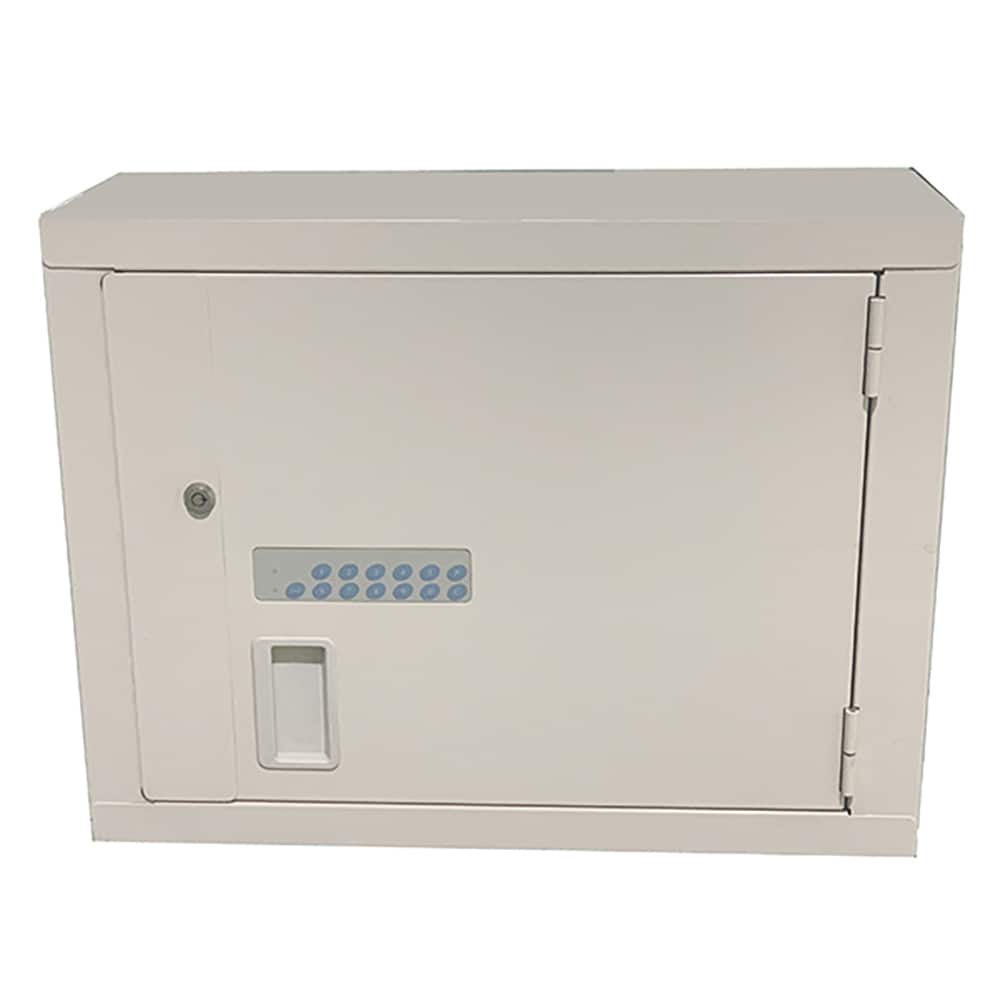 Lakeside - Medicine Cabinets; Mounting Style: Wall Mounted ; Material: Powder Coated Steel ; Height (Inch): 18 ; Width (Inch): 10 ; Depth (Inch): 24 ; Number of Shelves: 2 - Exact Industrial Supply