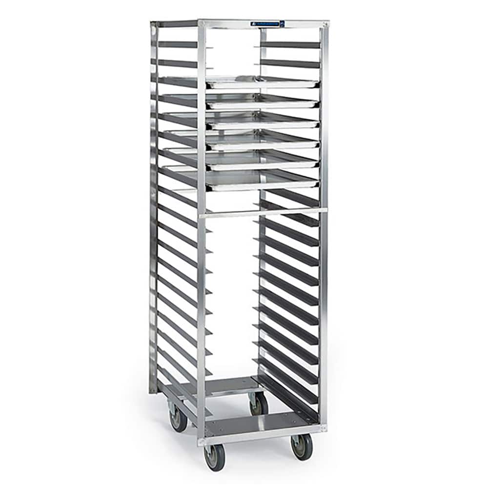 Lakeside - Storage Racks; Type: Pan Rack ; Width (Inch): 21 ; Height (Inch): 67-1/8 ; Depth (Inch): 26-1/4 ; Additional Information: Maximize your roll-in cooler storage capacity with affordable and practical stainless steel racks. Ideal for prepping in - Exact Industrial Supply