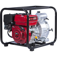AI Power - Self-Priming Engine Pumps; Horsepower: 7 ; Engine Type: OHV ; Port Size: 3 ; RPM: 3600.000 ; Solids Handling: 2 ; Volute: AL - Exact Industrial Supply