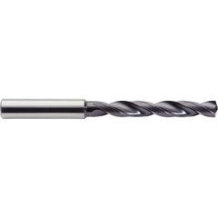 Jobber Length Drill Bit: 0.5512″ Dia, 142 °, Solid Carbide ALtima Plus Finish, 4.8819″ OAL, Right Hand Cut, Helical Flute, Straight-Cylindrical Shank