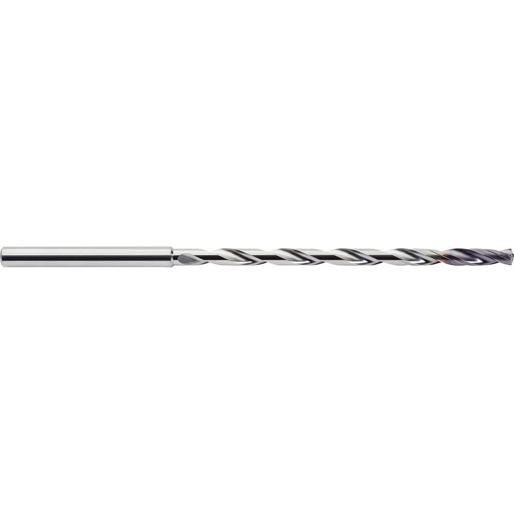 M.A. Ford - Extra Length Drill Bits; Drill Bit Size (mm): 4.00 ; Drill Bit Size (Decimal Inch): 0.1575 ; Drill Point Angle: 142 ; Drill Bit Material: Solid Carbide ; Drill Bit Finish/Coating: ALtima? Plus ; Overall Length (mm): 120.0000 - Exact Industrial Supply