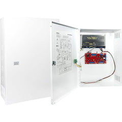 Dorma Kaba - Power Supplies; Mounting Type: Wall Mount ; Output Wattage: 480 ; Maximum Input Voltage: 220 VAC ; Minimum Input Voltage: 110 VAC ; Number of Outputs: 8 ; Output Voltage: 12/24 VDC - Exact Industrial Supply