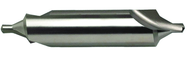 3.15mm x 71mm OAL 60/120° HSS Center Drill-Bright Form B - Exact Industrial Supply