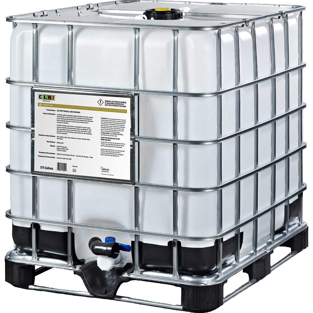 CLR Pro - Automotive Cleaners & Degreaser; Type: Non-Chlorinated Cleaner; Windshield Washer ; Container Size: 275 Gal ; Container Type: Tote ; Flammability: Non-Flammable ; Composition: Non-Chlorinated; Nonchlorinated; Ultra Low-VOC Non-Chlorinated ; Net - Exact Industrial Supply