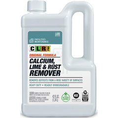 CLR Pro - All-Purpose Cleaners & Degreasers; Type: Calcium, Lime & Rust Remover; Cleaner/Degreaser ; Container Type: Spray Bottle ; Container Size: 42.5 oz ; Scent: Acidic; Slight ; Form: Liquid ; Material Application: Automotive; Bathrooms; Brass; Brick - Exact Industrial Supply