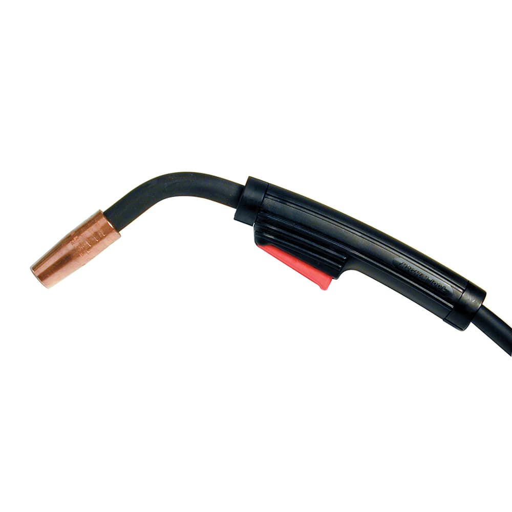 MIG Welding Guns; For Use With: Lincoln Electric Magnum Pro Machines; Length (Feet): 10; Maximum Wire Outside Diameter: 0.0450; Minimum Wire Outside Diameter: 0.0250; Suitable For: Flux-Cored Gas Shielded
