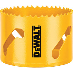 DeWALT - Hole Saws; Saw Diameter (Inch): 2-3/4 ; Cutting Depth (Inch): 1-3/4 ; Saw Material: Bi-Metal ; Cutting Edge Style: Toothed Edge ; Material Application: Metal; Plastic; Wood