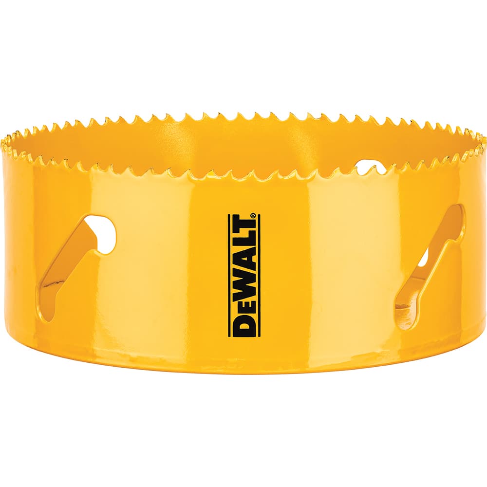 DeWALT - Hole Saws; Saw Diameter (Inch): 5-1/2 ; Cutting Depth (Inch): 1-3/4 ; Saw Material: Bi-Metal ; Cutting Edge Style: Toothed Edge ; Material Application: Metal; Plastic; Wood