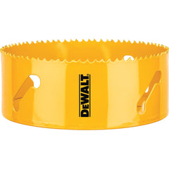 DeWALT - Hole Saws; Saw Diameter (Inch): 5-1/2 ; Cutting Depth (Inch): 1-3/4 ; Saw Material: Bi-Metal ; Cutting Edge Style: Toothed Edge ; Material Application: Metal; Plastic; Wood
