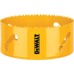 DeWALT - Hole Saws; Saw Diameter (Inch): 5 ; Cutting Depth (Inch): 1-3/4 ; Saw Material: Bi-Metal ; Cutting Edge Style: Toothed Edge ; Material Application: Metal; Plastic; Wood - Exact Industrial Supply