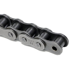 Shuster - X-TEND 80-1RIVSBRX10, 1" Pitch, ANSI 80, X-Tend Single Strand Roller Chain - Exact Industrial Supply