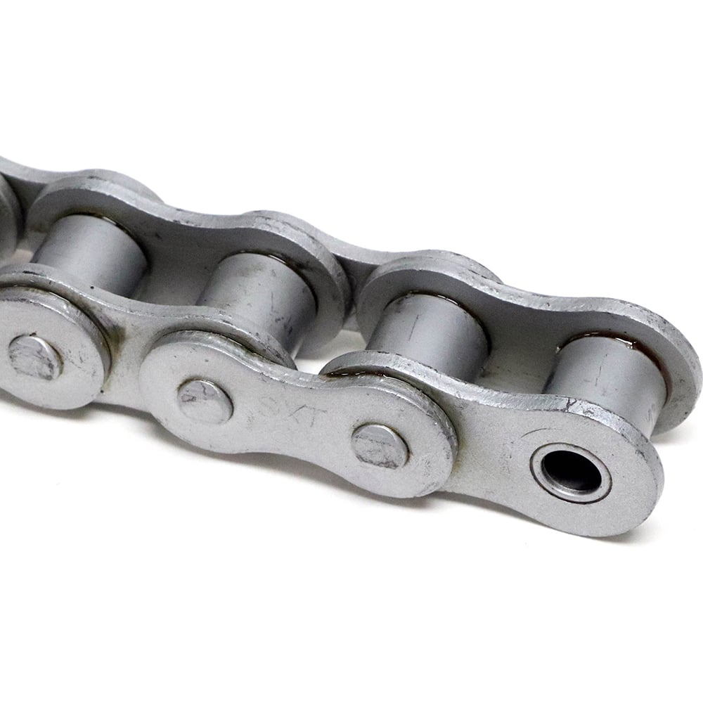 Shuster - RESISTANCE 80-1RIVRESX10, 1" Pitch, ANSI 80, Resistance Single Strand Roller Chain - Exact Industrial Supply