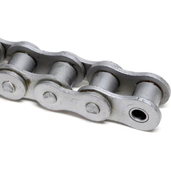 Shuster - RESISTANCE 60-1RIVRESX10, 3/4" Pitch, ANSI 60, Resistance Single Strand Roller Chain - Exact Industrial Supply