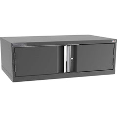 Champion Tool Storage - Storage Cabinets; Type: Stacked/Overhead Extra Wide Door Cabinet ; Width (Inch): 47 ; Depth (Inch): 28-1/2 ; Height (Inch): 15-3/4 ; Number of Shelves: 1 ; Material: Steel - Exact Industrial Supply