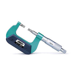 Insize USA LLC - Blade Micrometers; Operation Type: Mechanical ; Minimum Measurement (Decimal Inch): 3.0000 ; Maximum Measurement (Decimal Inch): 4.0000 ; Thimble Type: Ratchet Stop ; Data Output: No ; Digital Counter: No - Exact Industrial Supply