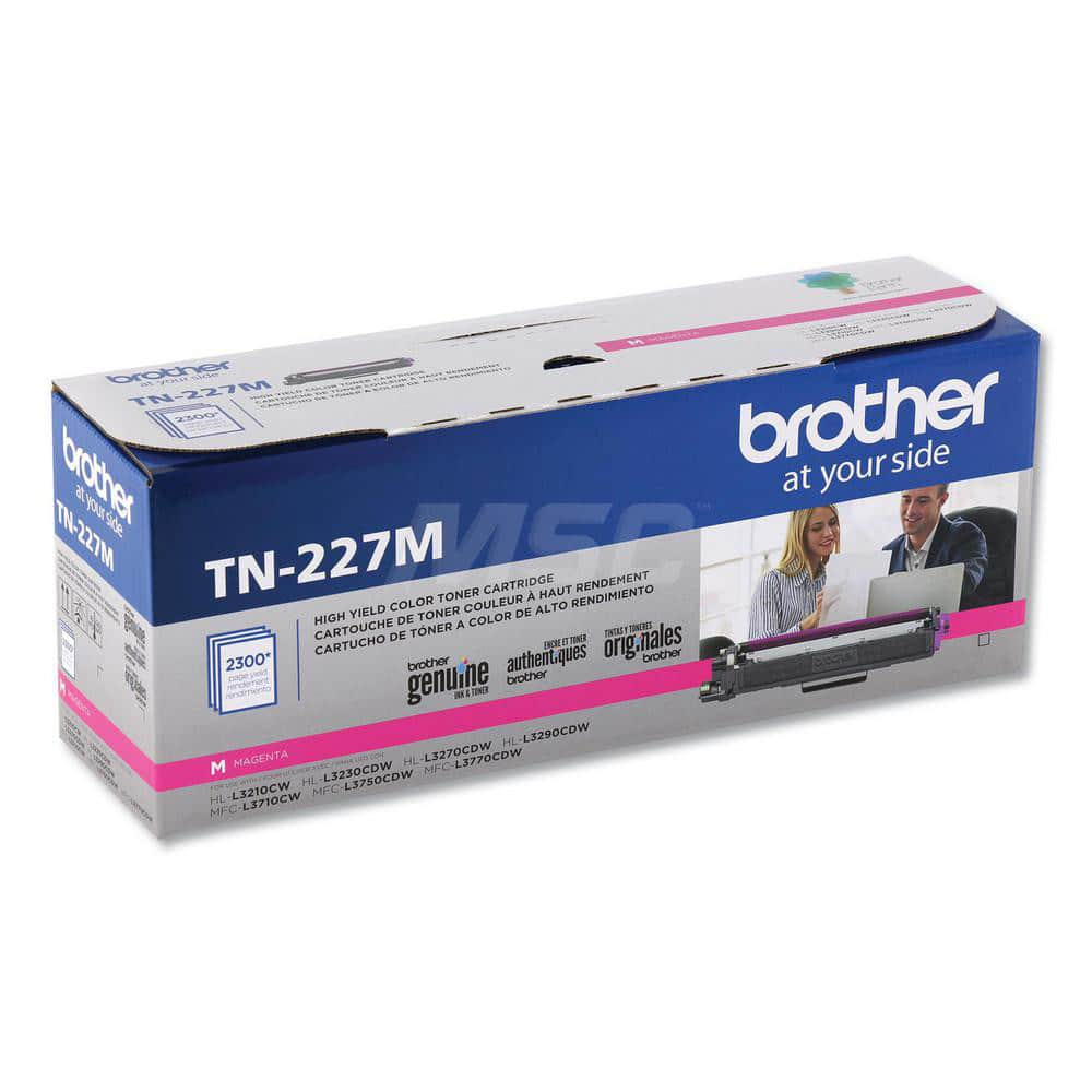 Brother - Office Machine Supplies & Accessories; Office Machine/Equipment Accessory Type: Toner Cartridge ; For Use With: HL-L3210CW; HL-L3230CDW; HL-L3270CDW; HL-L3290CDW; MFC-L3710CW; MFC-L3750CDW; MFC-L3770CDW ; Color: Magenta - Exact Industrial Supply