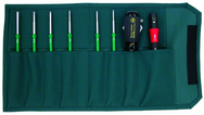 8 Piece - TorqueVario-S 10-50 In/lbs Handle; Torx® T7-T20 Blade - #28597 - Includes: T7-T20 - Canvas Pouch - Exact Industrial Supply