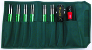 14 Piece - TorqueVario-S 10-50 In/lbs Handle - #28599 - Includes: Torx® T7-T20. TorxPlus® IP7-IP20 Blade - Canvas Pouch - Exact Industrial Supply