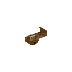 3M - Quick Splice Connectors; Terminal Type: Tap ; Compatible Wire Size (AWG): 12-10 ; Number of Wire Entries: 2 ; Color: Yellow ; Termination Method: IDC ; Maximum Operating Temperature (F): 221