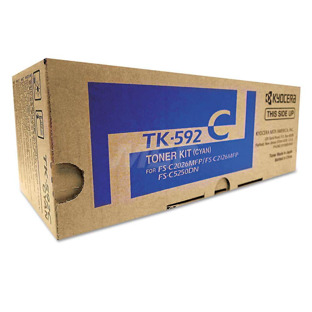 Kyocera - Office Machine Supplies & Accessories; Office Machine/Equipment Accessory Type: Toner Cartridge ; For Use With: Kyocera FS-C2026MFP; FS-C2126MFP ; Color: Cyan