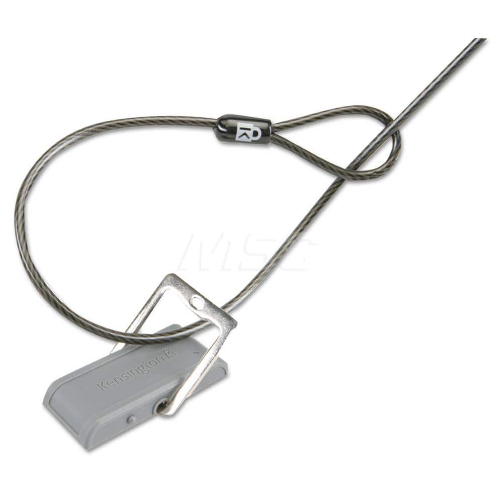 ACCO - Office Machine Supplies & Accessories; Office Machine/Equipment Accessory Type: Cable Anchor ; For Use With: Laptops ; Color: Gray; White - Exact Industrial Supply