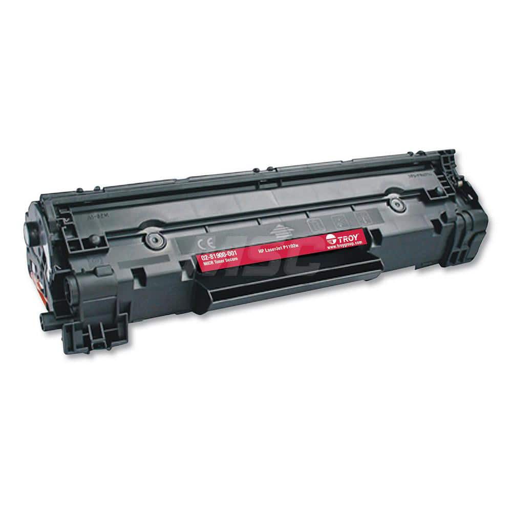 Troy - Office Machine Supplies & Accessories; Office Machine/Equipment Accessory Type: Toner Cartridge ; For Use With: HP LaserJet Pro P1102 ; Color: Black - Exact Industrial Supply