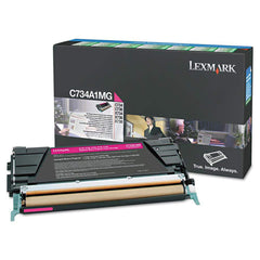 Lexmark - Office Machine Supplies & Accessories; Office Machine/Equipment Accessory Type: Toner Cartridge ; For Use With: Lexmark X748de; X748dte; X748de ; Color: Magenta - Exact Industrial Supply