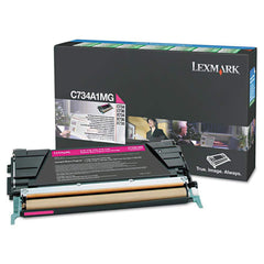 Lexmark - Office Machine Supplies & Accessories; Office Machine/Equipment Accessory Type: Toner Cartridge ; For Use With: Lexmark X748de; X748dte; X748de ; Color: Magenta
