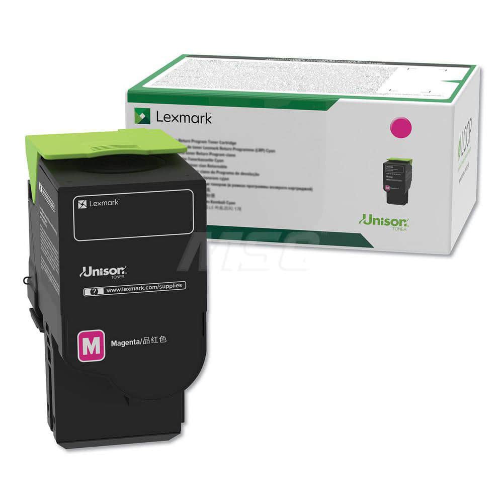 Lexmark - Office Machine Supplies & Accessories; Office Machine/Equipment Accessory Type: Toner Cartridge ; For Use With: Lexmark CX622ade; CX625ade; CS421dn ; Color: Magenta - Exact Industrial Supply