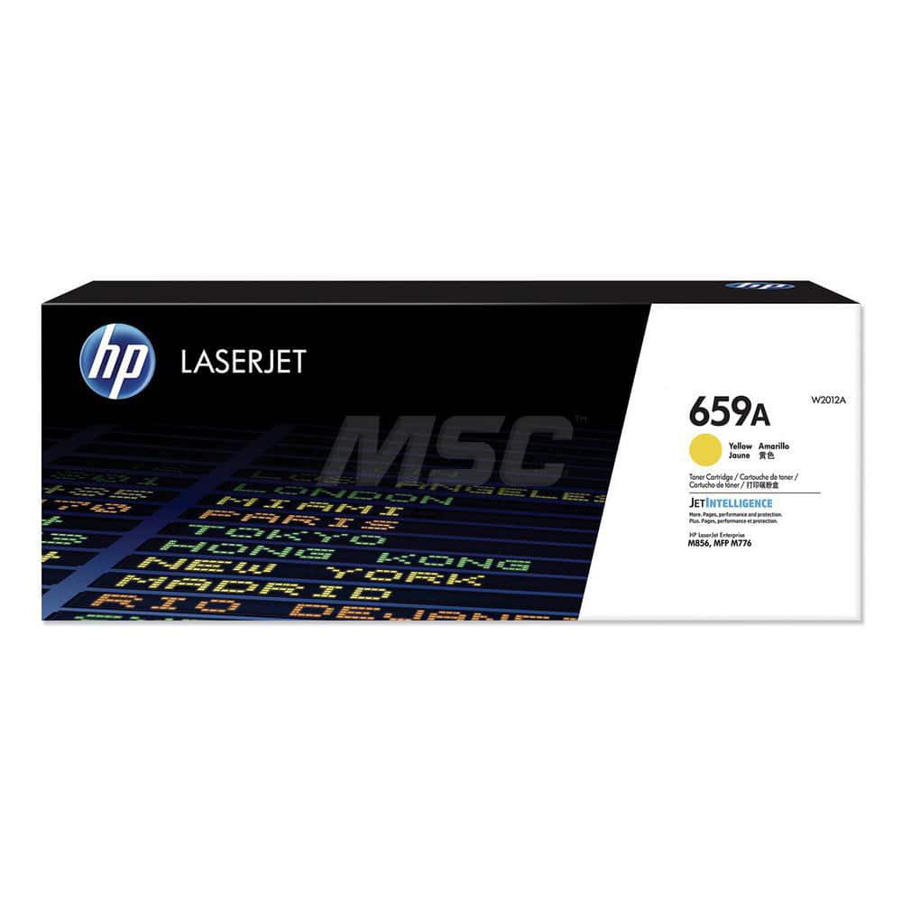 Hewlett-Packard - Office Machine Supplies & Accessories; Office Machine/Equipment Accessory Type: Toner Cartridge ; For Use With: HP Color Laserjet Enterprise M856dn (T3U51A#BGJ); M856x (T3U52A#BGJ); Flow MFP M776z (3WT91A#BGJ); (T3U56A#BGJ); MFP M776dn - Exact Industrial Supply