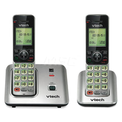 vtech - Office Machine Supplies & Accessories; Office Machine/Equipment Accessory Type: Cordless Phone System ; For Use With: Office Use ; Contents: (1) Base; (1) Additional Handset ; Color: Black; Silver - Exact Industrial Supply