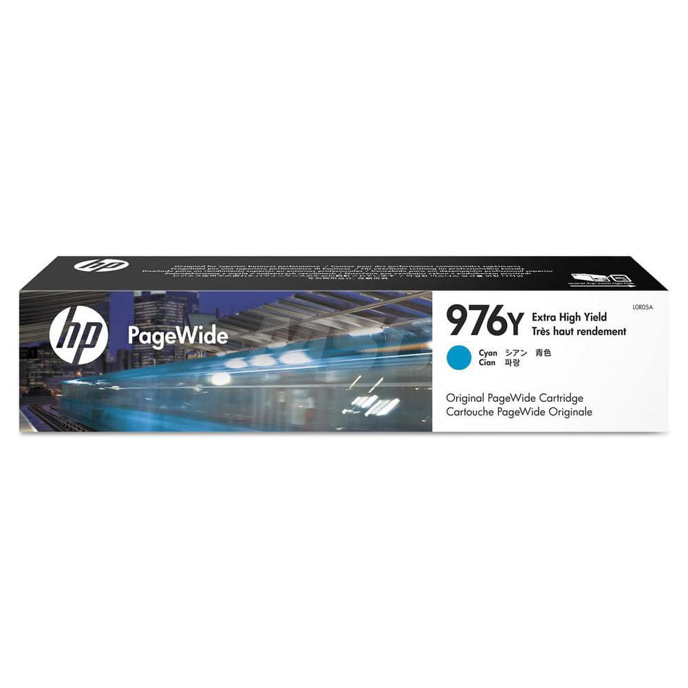 Hewlett-Packard - Office Machine Supplies & Accessories; Office Machine/Equipment Accessory Type: Ink Cartridge ; For Use With: HP PageWide Pro 552dw; 577dw; 577z ; Color: Cyan - Exact Industrial Supply