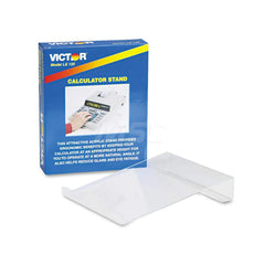 Victor - Office Machine Supplies & Accessories; Office Machine/Equipment Accessory Type: Calculator Stand ; For Use With: Office Use ; Color: Clear - Exact Industrial Supply