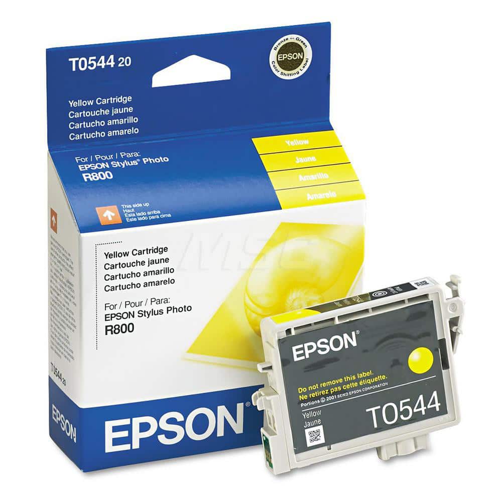 Epson - Office Machine Supplies & Accessories; Office Machine/Equipment Accessory Type: Ink Cartridge ; For Use With: Epson Stylus Photo R800; R1800 ; Color: Yellow